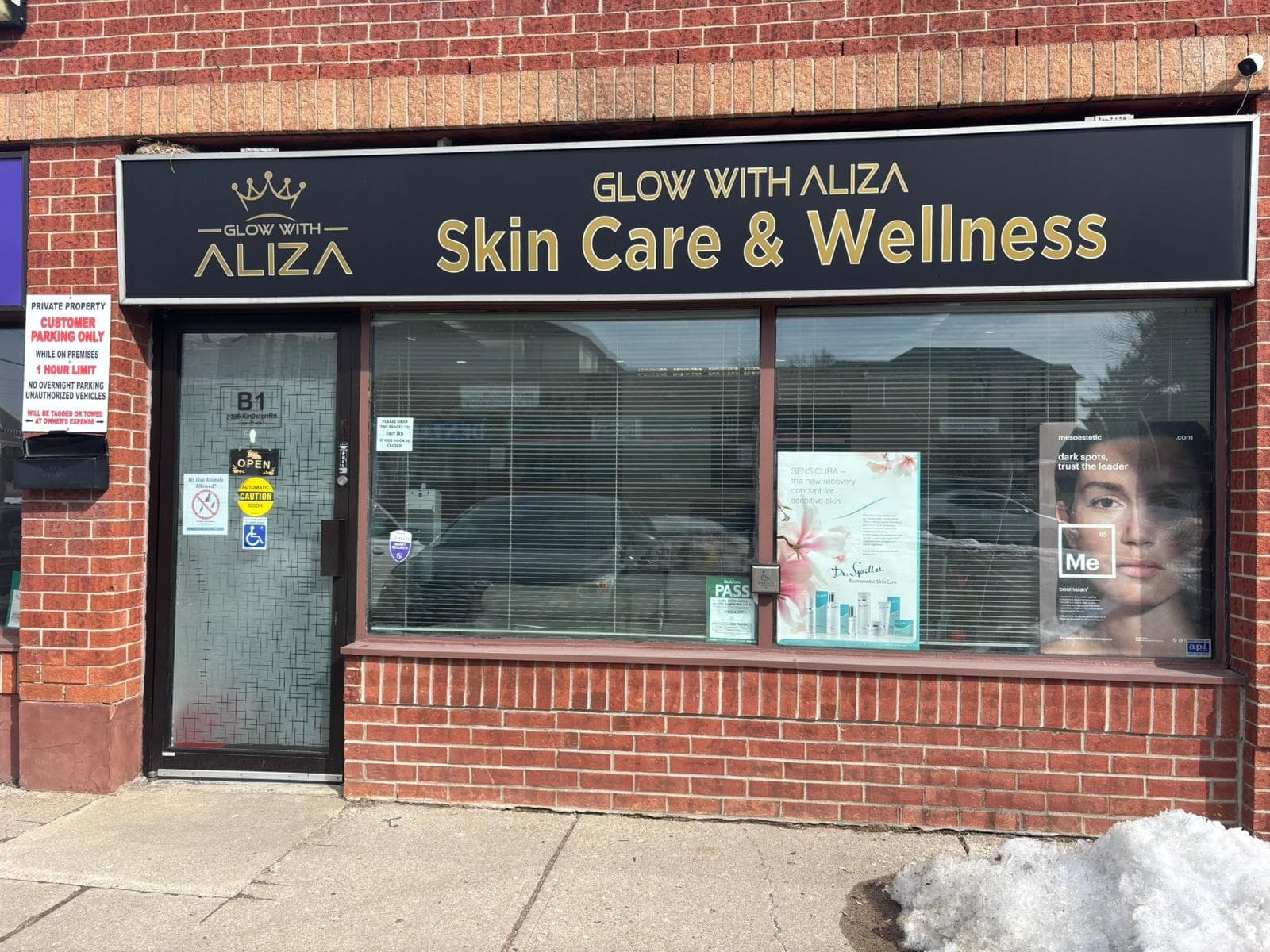 Glow with Aliza laser or skin treatment